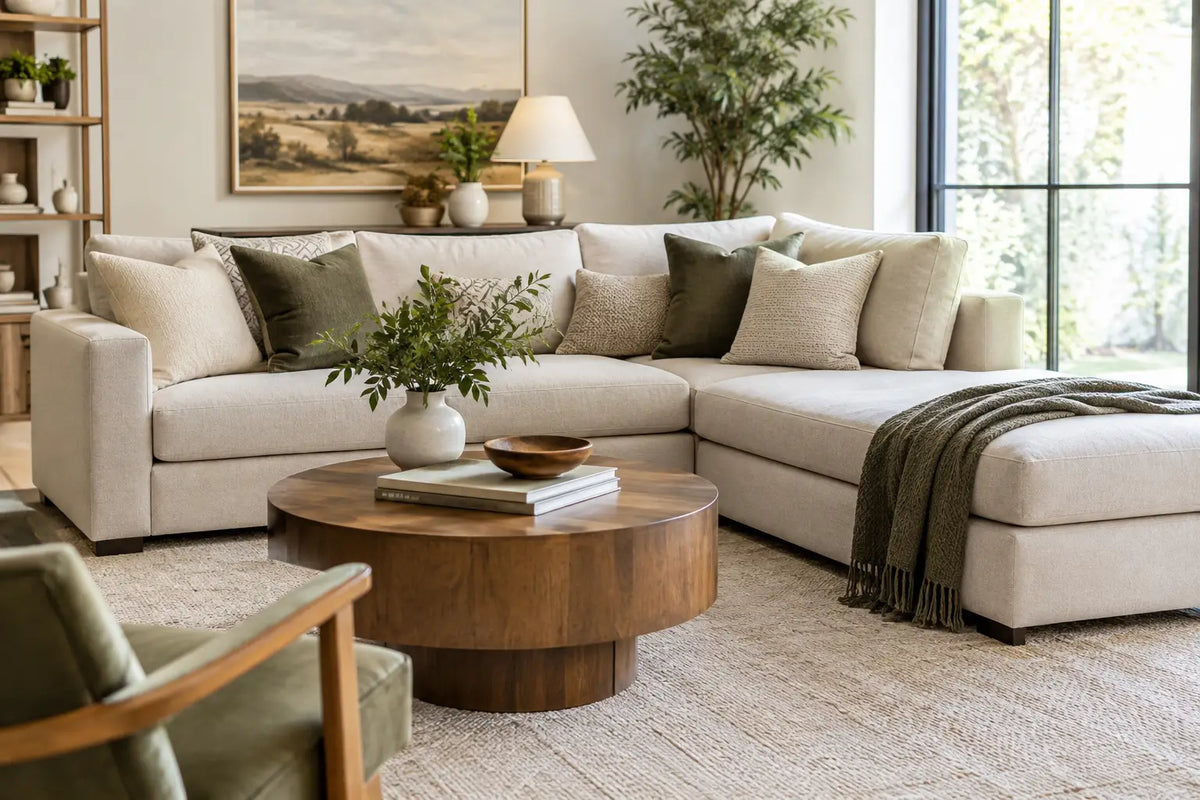 How to Style a Sectional for a Polished Room