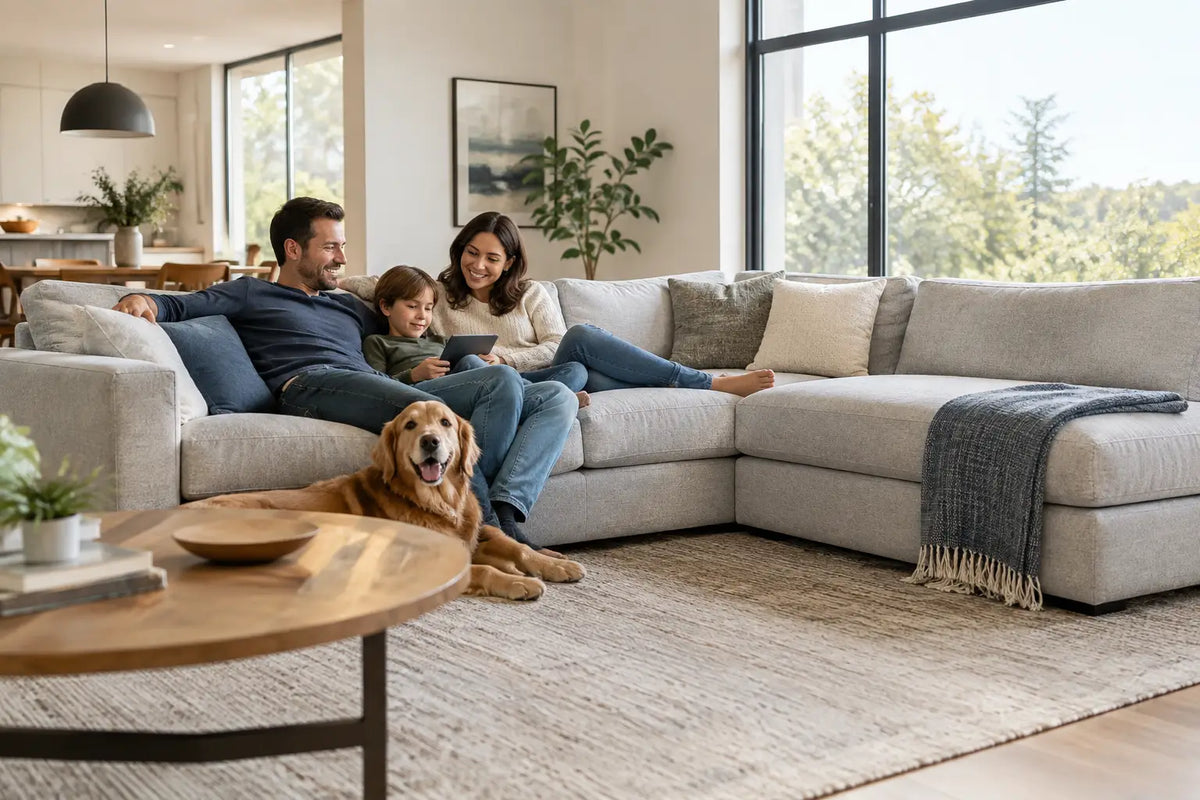 How a Custom Sectional Sofa Fits Real Life