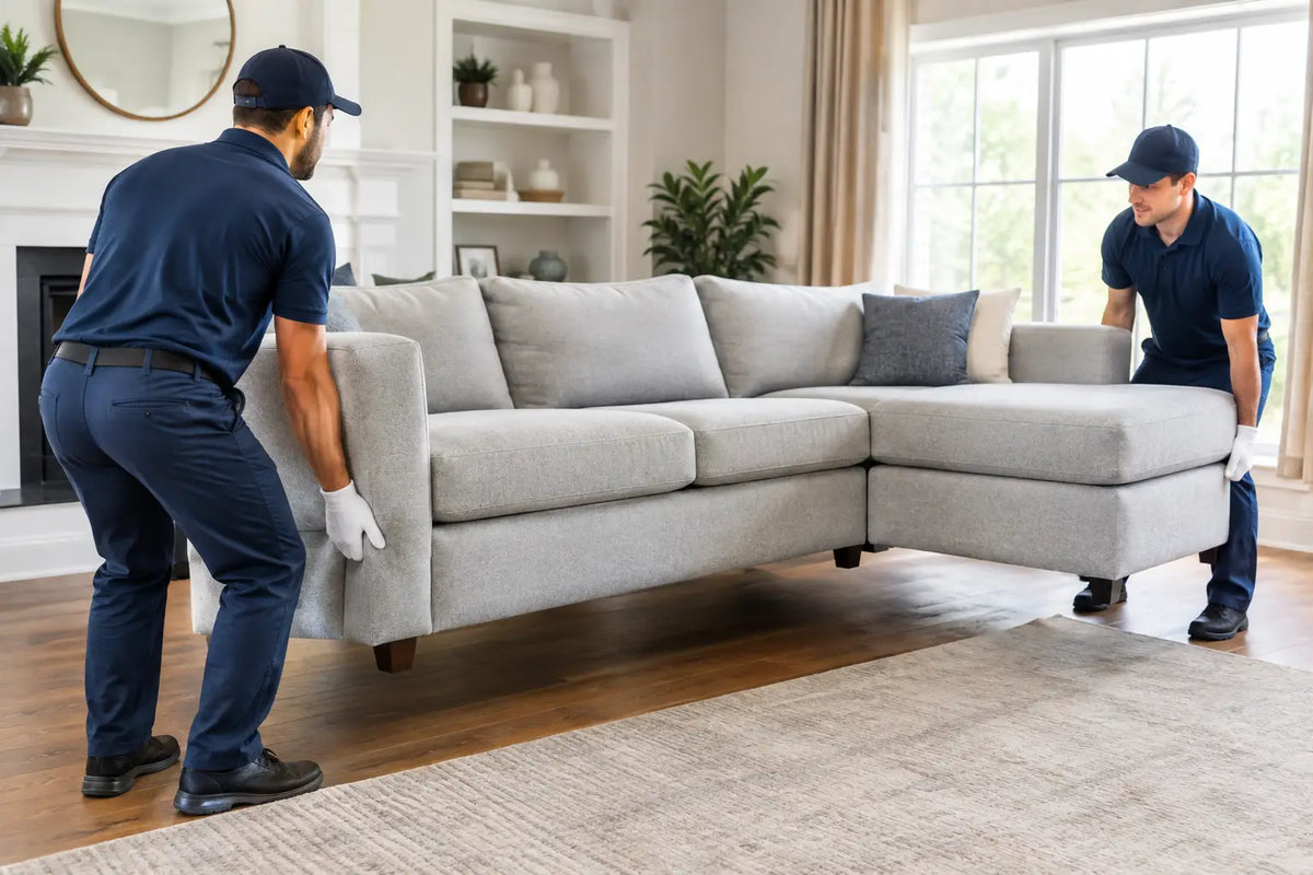 White Glove Sectional Delivery, Clearly Explained