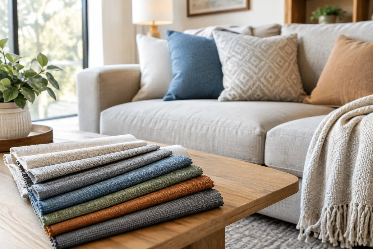Best Fabrics for Family Rooms That Live Well